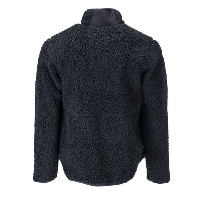 Veste en fourrure de fibre avec fermeture éclair Veste en fourrure de fibre
