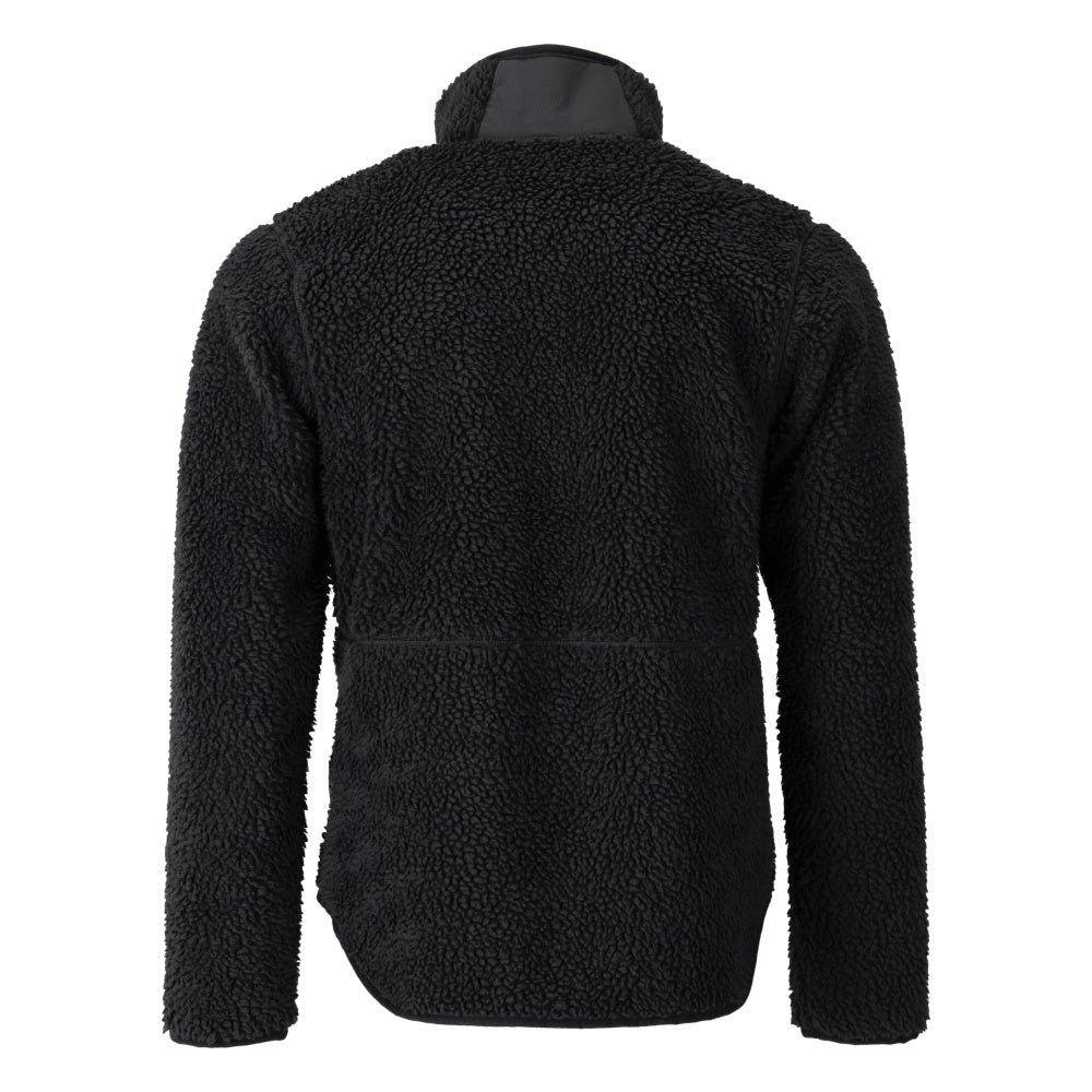 Veste en fourrure de fibre avec fermeture éclair Veste en fourrure de fibre