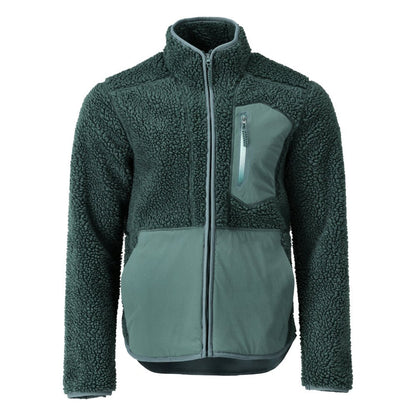 Veste en fourrure de fibre avec fermeture éclair Veste en fourrure de fibre