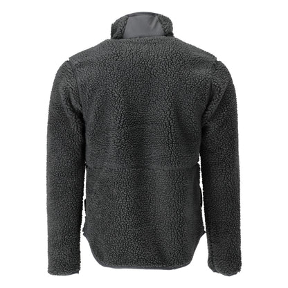 Veste en fourrure de fibre avec fermeture éclair Veste en fourrure de fibre