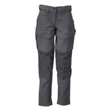 Pantalon avec poches genoux, pantalon femme, gris anthracite