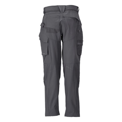 Hose mit Knietaschen, Damen Hose, Anthrazitgrau