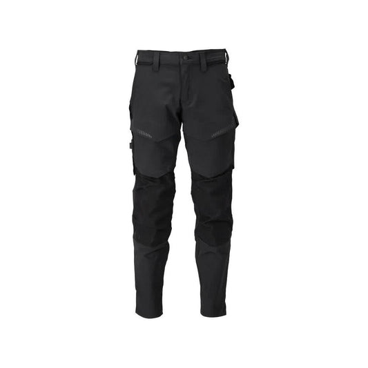 Pantalon avec poches genoux, pantalon ULTIMATE STRETCH, noir
