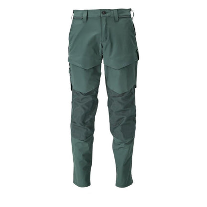 Hose mit Knietaschen, ULTIMATE STRETCH Hose, waldgrün