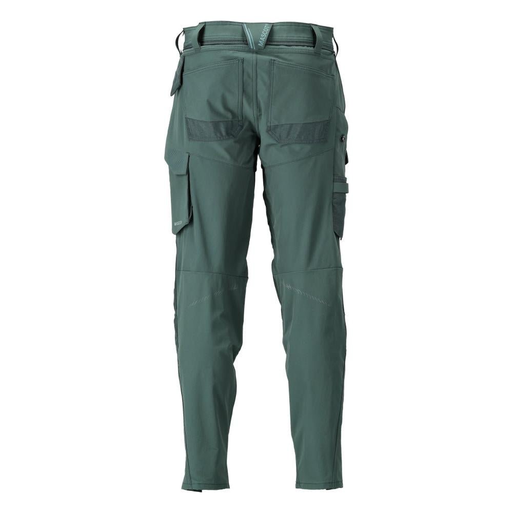 Hose mit Knietaschen, ULTIMATE STRETCH Hose, waldgrün