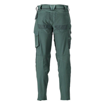 Hose mit Knietaschen, ULTIMATE STRETCH Hose, waldgrün