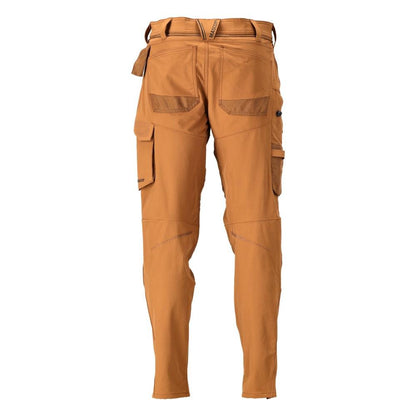 Pantalon avec poches genoux, pantalon ULTIMATE STRETCH, marron noisette