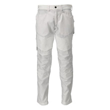 Pantalon avec poches genoux, blanc