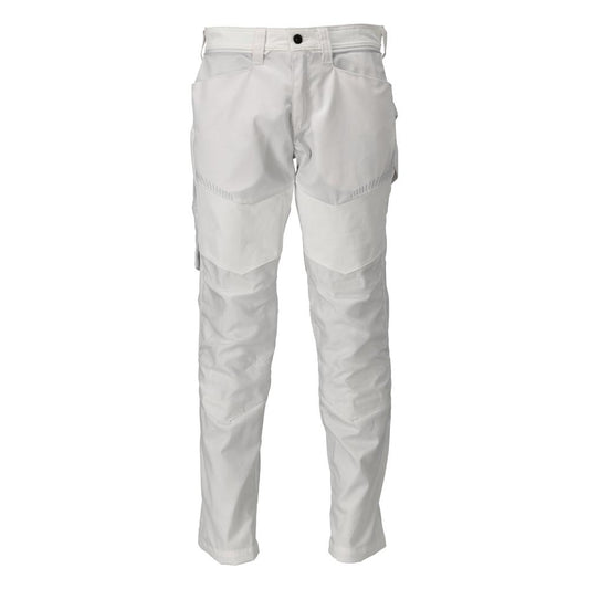 Pantalon avec poches genoux, blanc