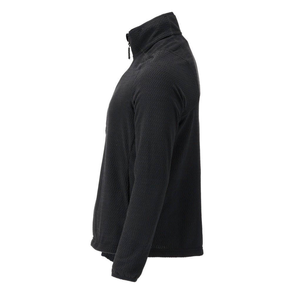 Microfleece Pullover mit kurzum Zipper Microfleecejacke