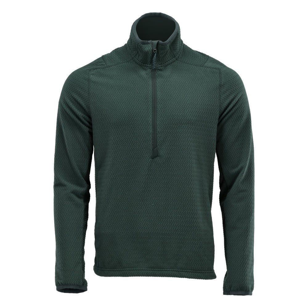 Microfleece Pullover mit kurzum Zipper Microfleecejacke