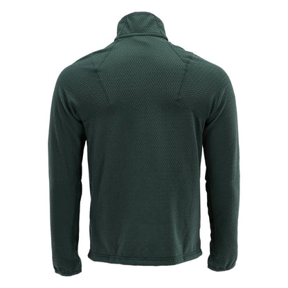 Microfleece Pullover mit kurzum Zipper Microfleecejacke