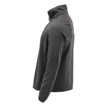 Microfleece Pullover mit kurzum Zipper Microfleecejacke