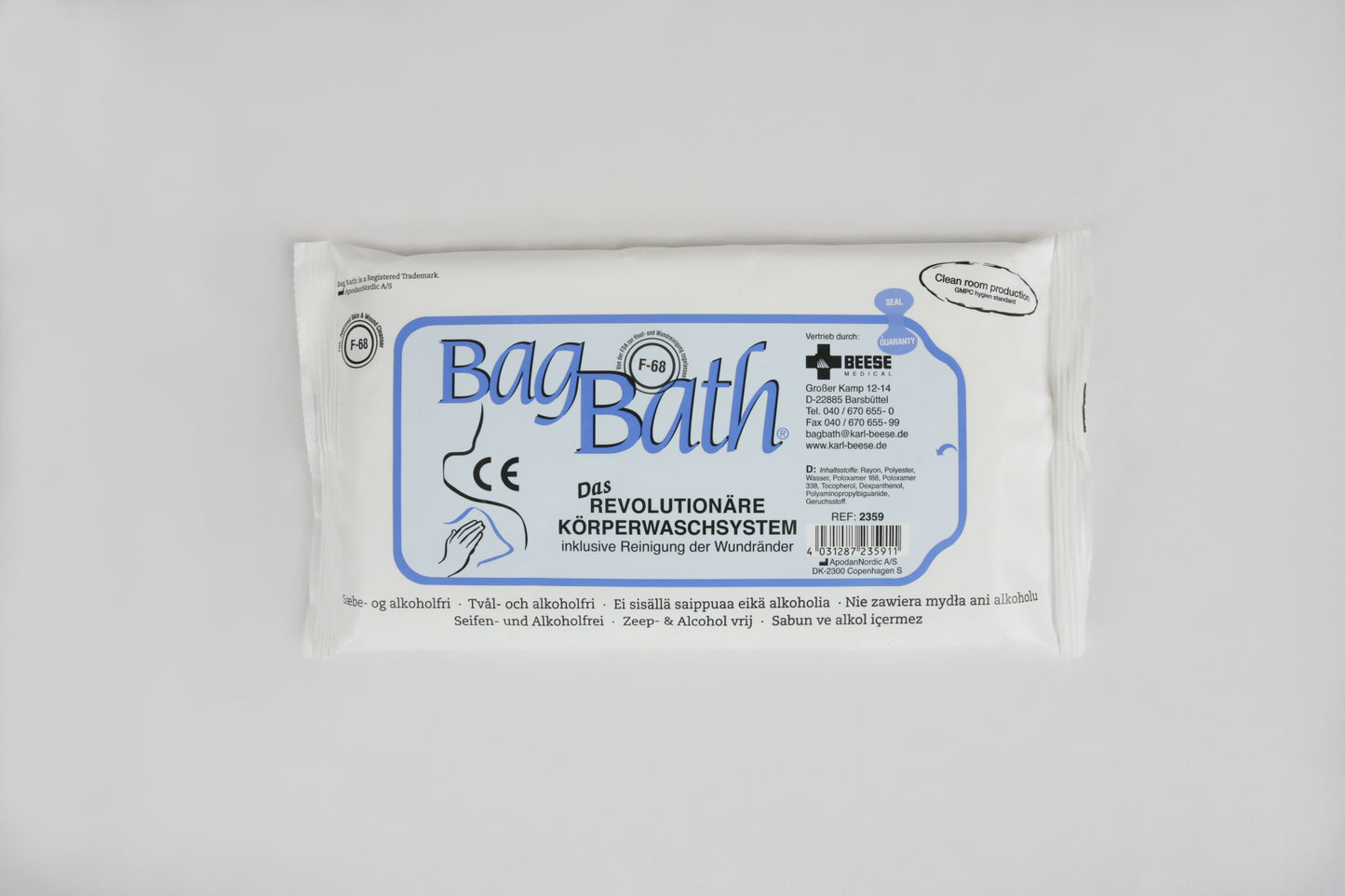 BagBath® Körperwaschsystem | Packung (8 Stück)