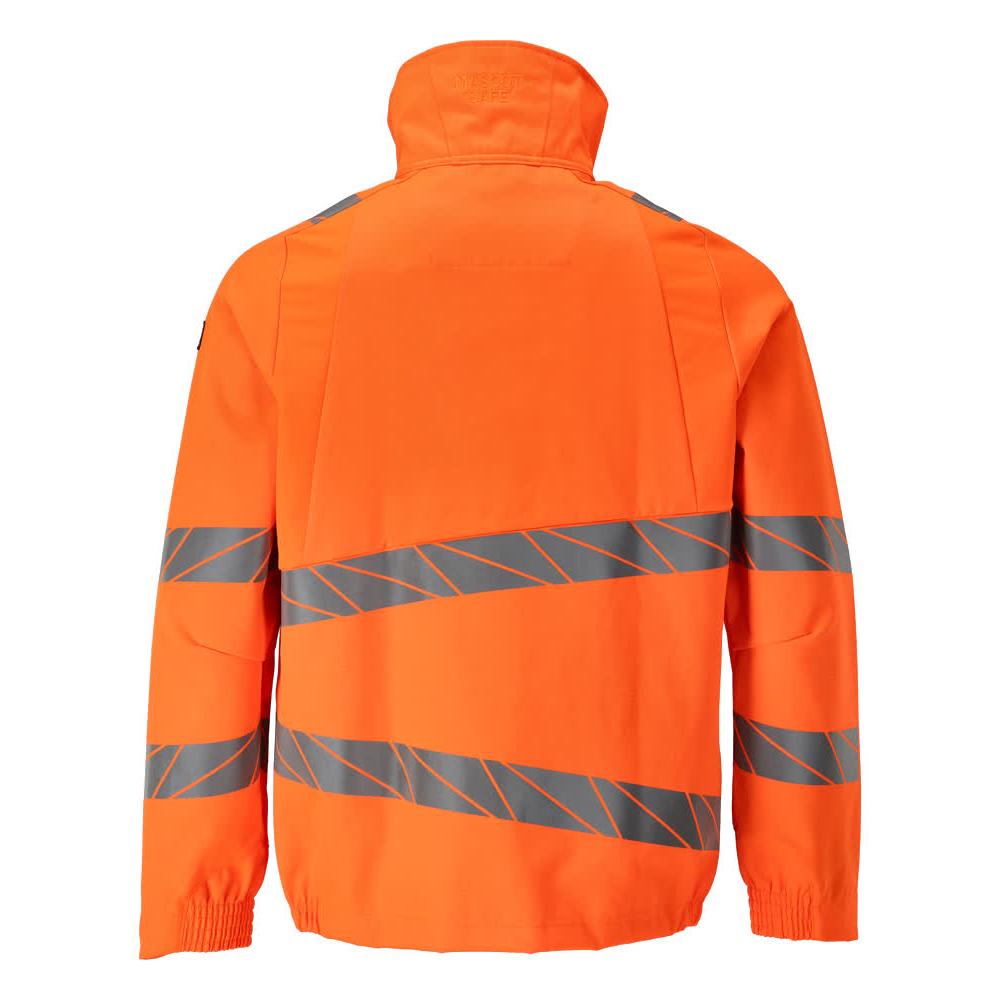 Jacke, Stretch-Einsätze Arbeitsjacke, hi-vis orange