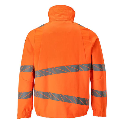 Jacke, Stretch-Einsätze Arbeitsjacke, hi-vis orange