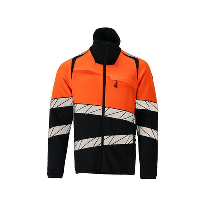 Fleecepullover mit Reißverschluss Microfleecejacke