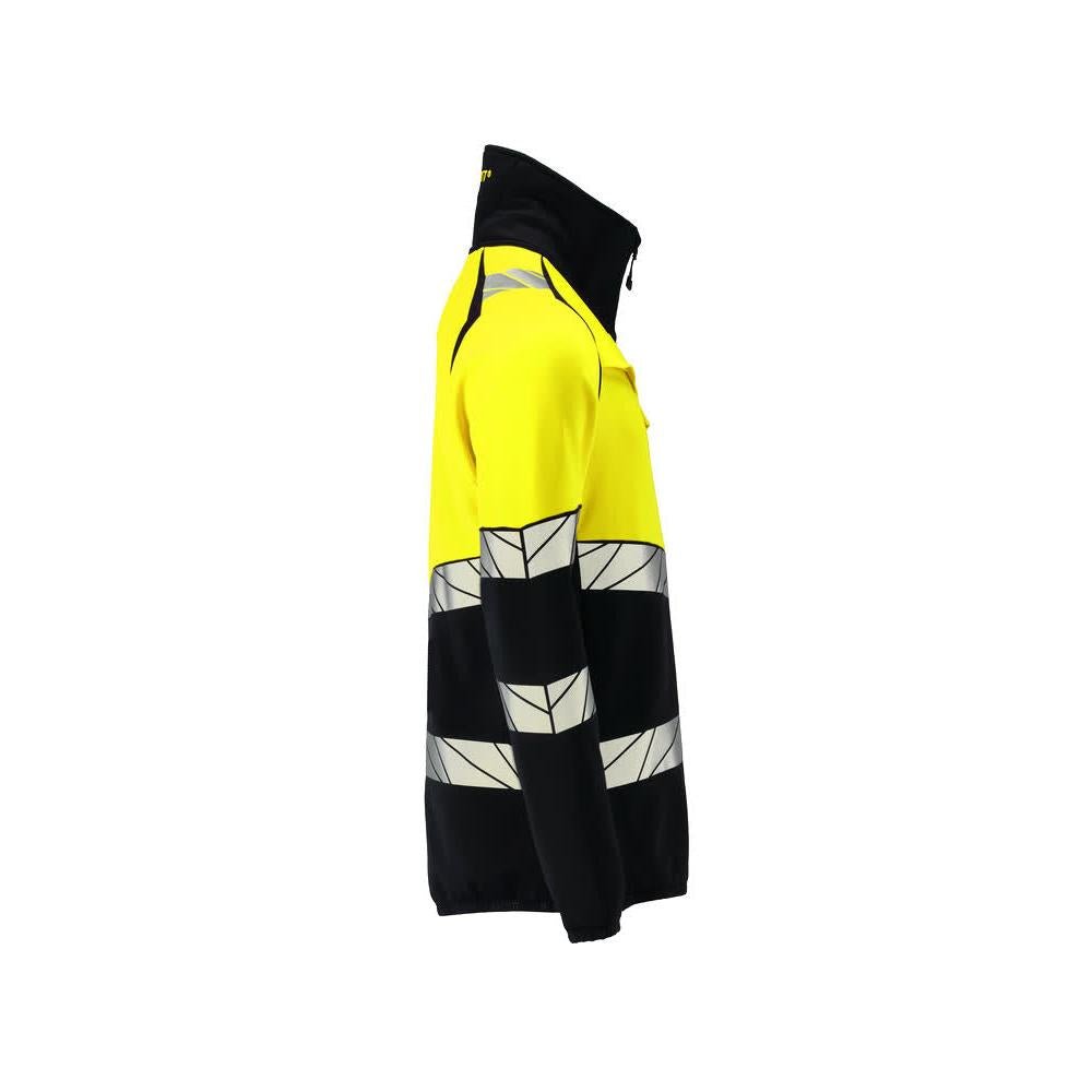 Fleecepullover mit Reißverschluss Microfleecejacke