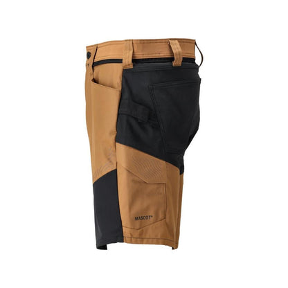 Shorts, geringes Gewicht Shorts, nussbraun/schwarz