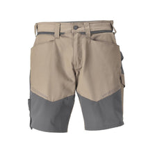 Shorts, geringes Gewicht Shorts, dunkles sandbeige/anthrazitgrau