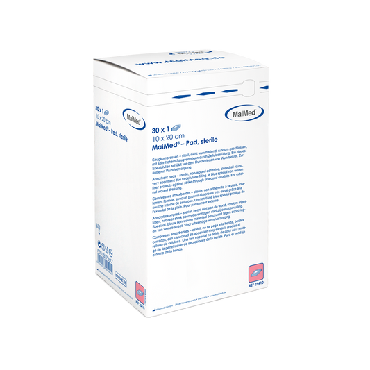 Compresses absorbantes stériles MaiMed-Pad
