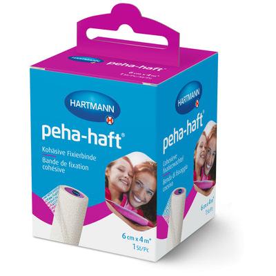 Hartmann Peha-haft Kohäsivbinde 6 cm x 21 m | Packung (1 Stück)