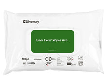 Diversey oxivir® Excel essuyer les serviettes de désinfection avec un large éventail d'effets | Emballage (100 serviettes)
