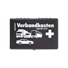 Trousse de premiers secours pour voiture KU noire avec contenu standard conforme à la norme DIN 13164