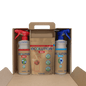 Das Dr. Schnell ECOLUTION Starterkit der DR.SCHNELL GmbH & Co. KGaA enthält Sprühflaschen und FOROL & MILIZID Sticks (450 g) in einer Box - eine umweltfreundliche Reinigungslösung mit CO2-Reduktionsvorteilen.