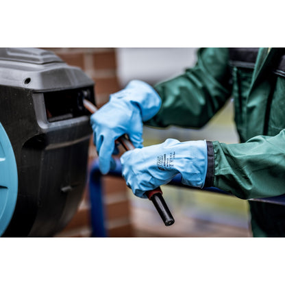 NITRAS BLUE CLEANER, Chemikalienhandschuhe, blau