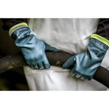 NITRAS GREEN BARRIER CUT, gants de protection chimique, pétrole