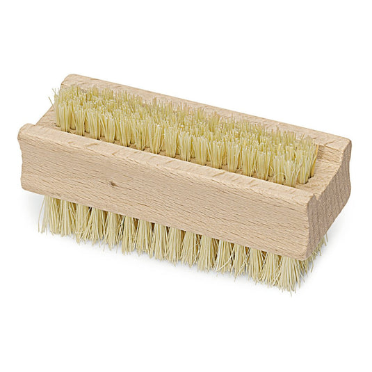 Die Nölle Profi-Bürste doppelseitig Handwaschbürste (11 cm) hat beidseitig hitzebeständige Naturfaserborsten, ideal für die effektive Reinigung von Nägeln und Händen. Marke: Nölle Profi Pinsel Bürsten- & Pinseltechnik e.K.