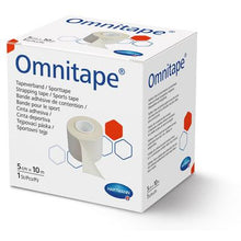 Hartmann Omnitape Pflasterband gewebt weiß 5 cm x 10 m | Packung (1 Stück)