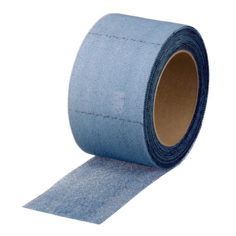 Bandes abrasives à grille 3M™ bleues en rouleau, 70 mm x 10 m, 150, 36464 | Paquet (1 rouleau)