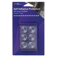 Mini pack de tampons élastiques 3M™ Bumpon™ SJ5309BL, transparent, 6 pièces, 22,3 x 10,1 mm, adhésif acrylique A-20 | Paquet (6 pièces)