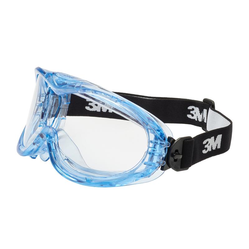 Lunettes de sécurité à vision complète 3M™ Fahrenheit™, ventilation indirecte, revêtement anti-rayures, lentille en polycarbonate transparent, 71360-00012, 10 par paquet | Paquet (1 pièce)