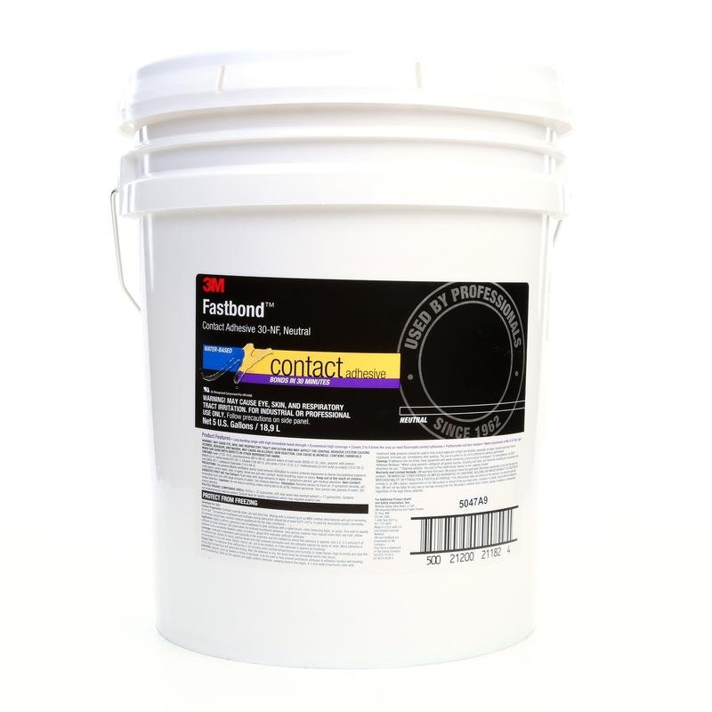 3M™ Fastbond™ Dispersionsklebstoff auf Polychloroprenbasis 30NF, Transparent, 20 L | Kanister (20 l)