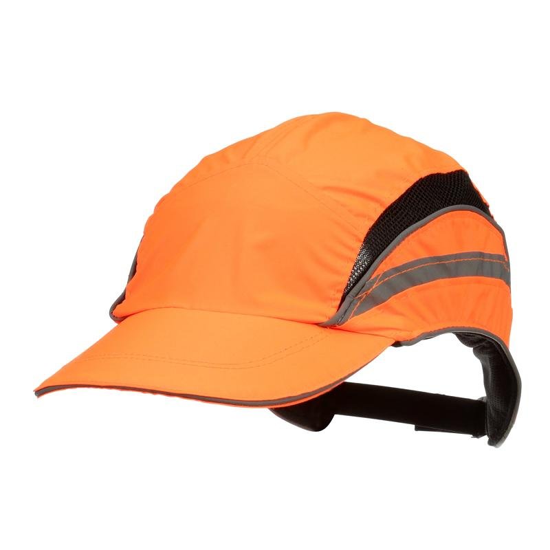 Casquette anti-heurt 3M™ First Base™ 3 2021875, classique, fluorescente haute visibilité, orange, visière standard, 70 mm | Paquet (1 pièce)