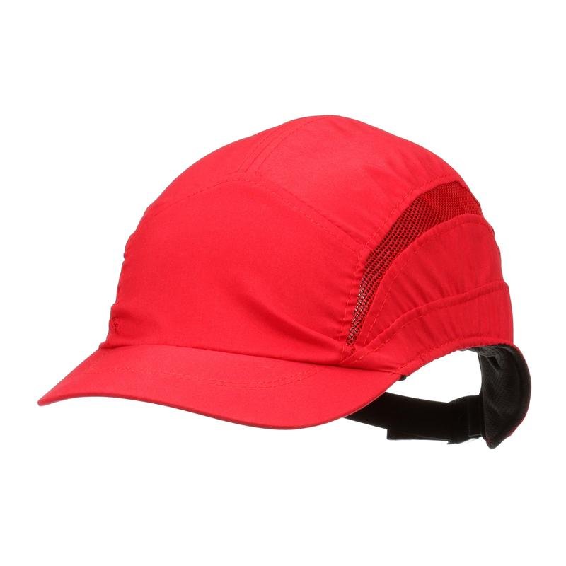 Casquette anti-heurt 3M™ First Base™ 3 2030616, classique, rouge, visière courte, 55 mm | Paquet (1 pièce)