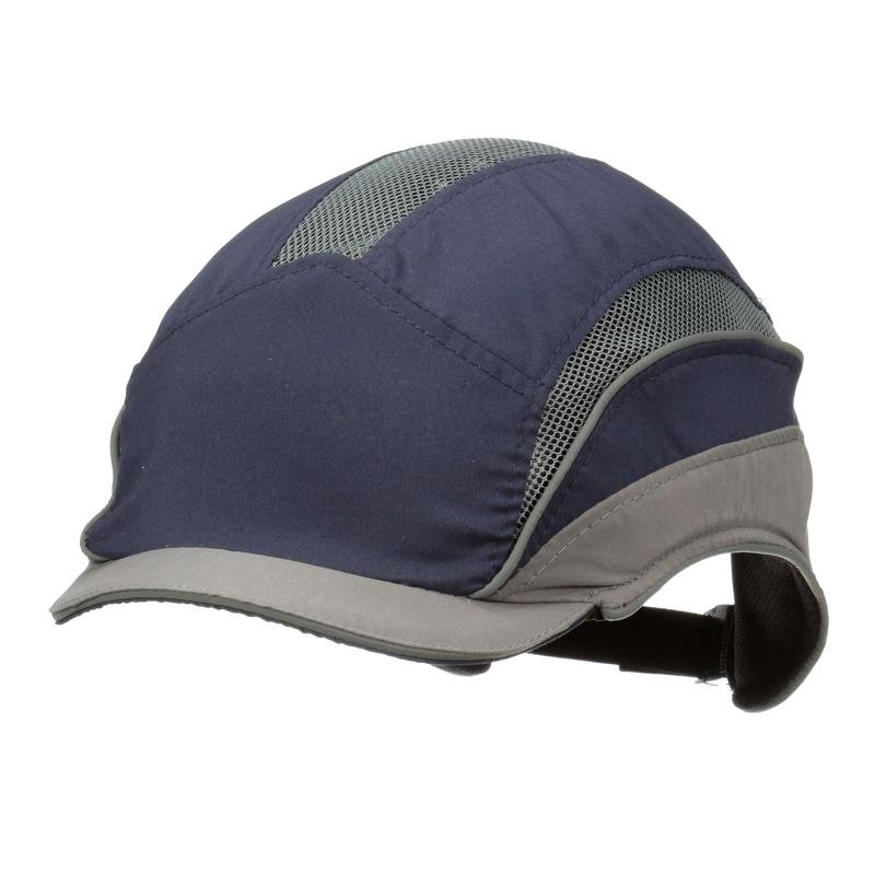 Casquette anti-heurt 3M™ First Base™ 3 2031215, Elite, bleu marine/gris, micro visière, 25 mm | Paquet (1 pièce)