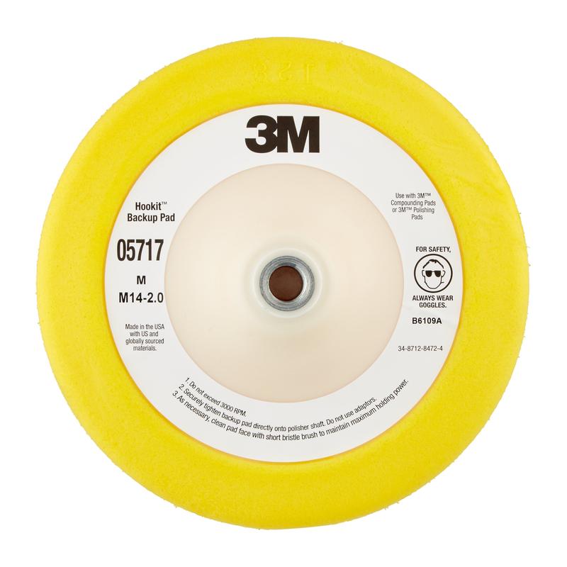 Patin de ponçage 3M™ Hookit™, 178 mm, M14-2.01, 05717M | Paquet (1 pièce)