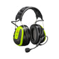 Casque 3M™ PELTOR™ WS™ ALERT™ X, coques jaune clair, bandeau, compatible avec les applications mobiles, MRX21A4WS6 | Paquet (1 pièce)