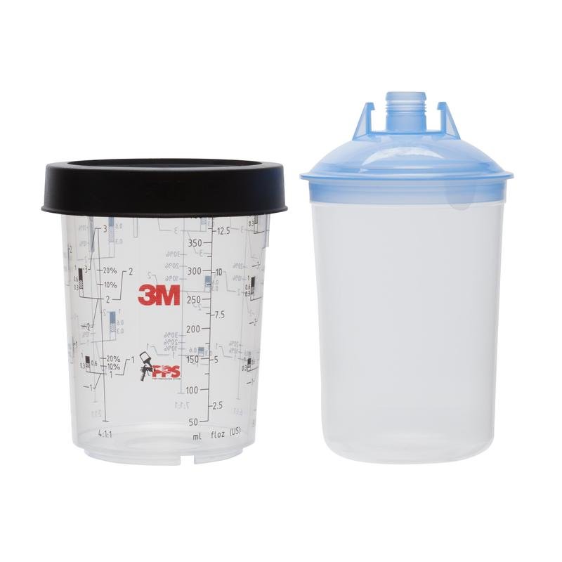 3M™ PPS™ Deckel- und Innenbecher Kits, 400 ml, 125 µm, 16312 | Packung (400 ml)