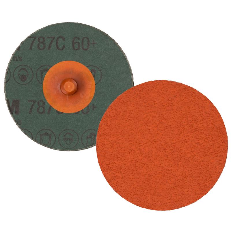 Disque fibre 3M™ Roloc™ 787C, 75 mm, 60+ | Paquet (50 pièces)