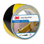 Ruban de marquage des risques 3M™ 5702, jaune/noir, 50 mm x 33 m, 0,14 mm, emballé individuellement de manière pratique | Paquet (1 rouleau)