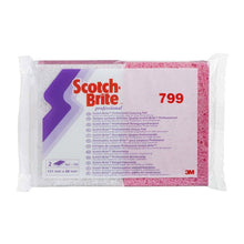 3M™ Scotch-Brite™ Cellulose-Schwamm 799, Pink / Weiß, 88 mm x 131 mm, 24 x 10 Stück / Karton | Packung (10 Stück)