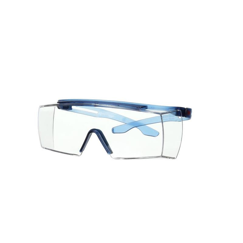 3M™ SecureFit™ 3700 Überbrille, blaue Bügel, Antikratz-Beschichtung + (K), transparente Scheibe, SF3701ASP-BLU-EU, 20 pro Packung | Packung (1 Stück)