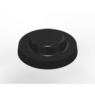 Pare-chocs élastique 3M™ Bumpon™ SJ6115, noir, 15,9 x 4,75 mm, caoutchouc synthétique adhésif R-25 | Paquet (1 pièce)