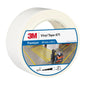 Ruban PVC souple 3M™ 471, blanc, 50 mm x 33 m, 0,14 mm, emballé individuellement | Paquet (1 rouleau)