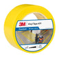 3M™ Weich-PVC-Klebeband 471, Gelb, 50 mm x 33 m, 0.14 mm, Einzelverpackt | Packung (1 Rolle)